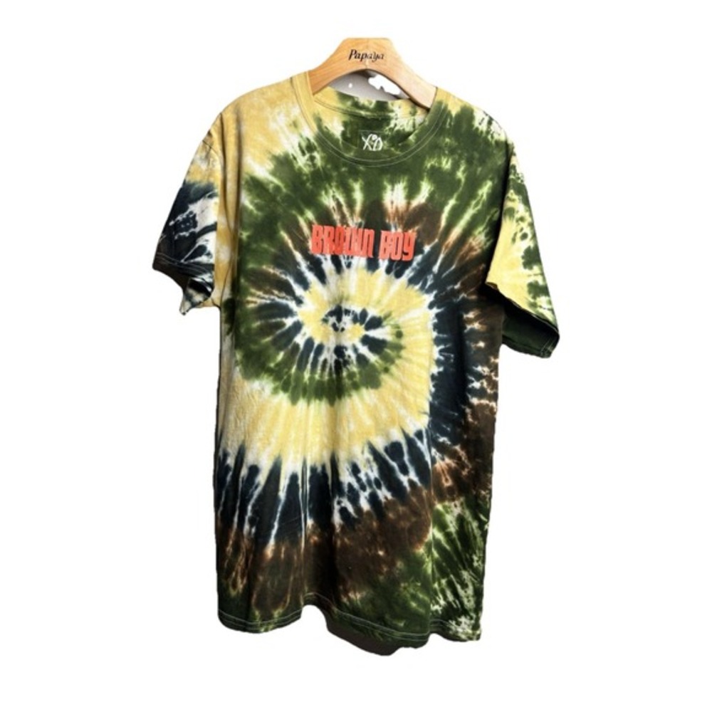 The Weekend XO Brown Boy Tie Dye T Shirt Mens Size Large Streetwear Graphic Rare